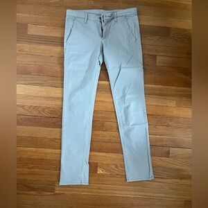Light Gray Casual Pants